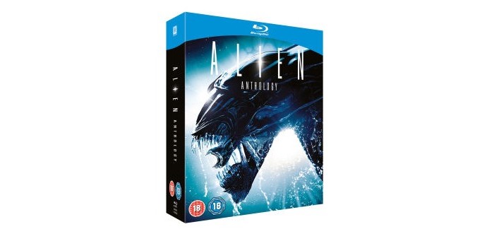 Zavvi: Coffret Blu-Ray Alien Anthology (4 films) à 12,99€