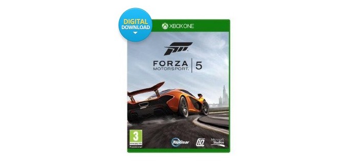 CDKeys: Le jeu Forza Motorsport 5 pour Xbox One en version dématérialisée à 18,29€