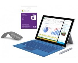 Fnac: 2 tablettes Surface 3, 14 souris sans fil et 56 cartes cadeaux Windows Store