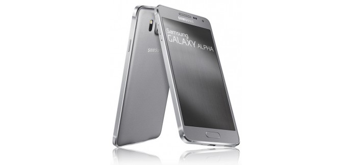 Sosh: Samsung Galaxy Alpha couleur argent ou or à 339€ au lieu de 539€