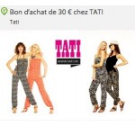 Groupon: Payez 15€ le bon d'achat TATI d'une valeur de 30€ 