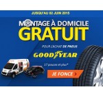 Allopneus: Montage à domicile gratuit pour l'achat de pneus Good Year