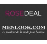 Veepee: Rosedeal Menlook : Payez 30€ pour 60€ ou 60€ pour 120€ de bon d'achat