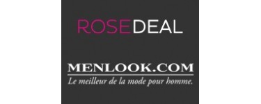 Veepee: Rosedeal Menlook : Payez 30€ pour 60€ ou 60€ pour 120€ de bon d'achat