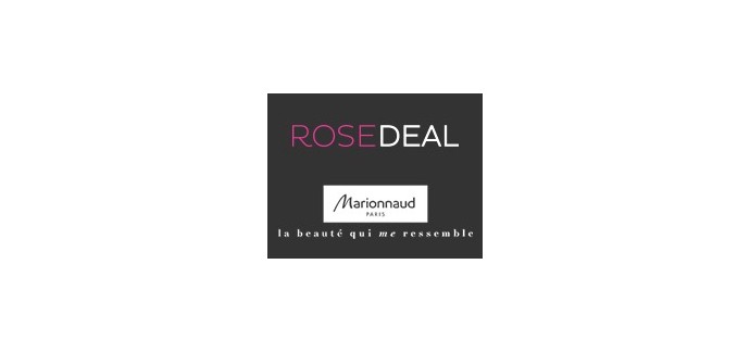 Veepee: Rosedeal instituts Marionnaud : Payez 5€ pour 40% de bon de réduction
