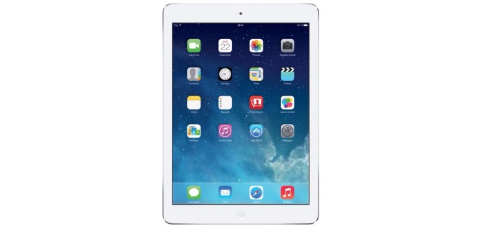 Boulanger: Tablette Apple IPAD Air 128 Go 3G couleur argent à 529€