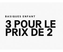 H&M: Basiques enfants : 3 articles pour le prix de 2