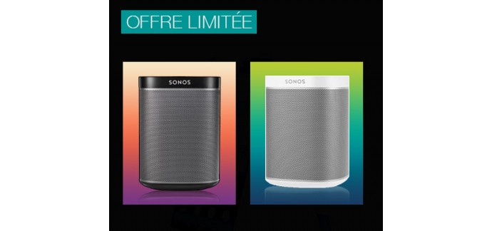 Fnac: -50€ sur les packs de 2 enceintes SONOS sans fil