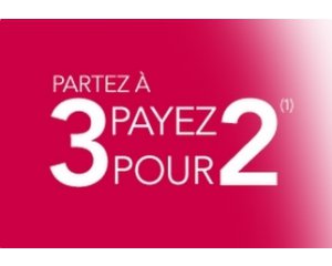 Voyages SNCF: Partez à 3 pour le prix de 2 (300000 billets disponibles)