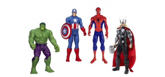 ToysRUs: 2 figurines Avengers Hasbro de 30 cm achetées = la 3ème offerte
