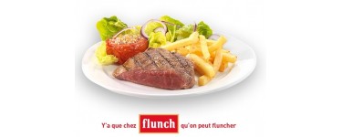 Showroomprive: 10€ de réduction sur votre addition midi ou soir dans les restaurants Flunch pour 1€