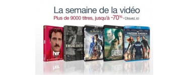 Amazon: Jusqu'à 70% de remise sur 9 000 DVD et Blu-Ray 