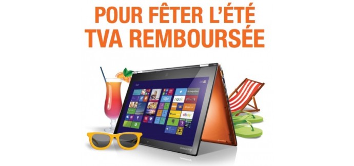 Cdiscount: TVA remboursée sur les PC Lenovo Grand Public de plus de 300€