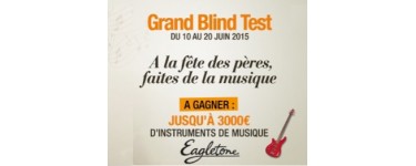 La Halle: Grand Blind Test : Jusqu'à 3000€ d'instruments de musique à gagner