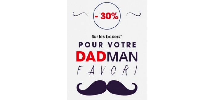 Aubade: - 30% sur une sélection de boxers 