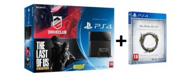 Fnac: PS4 + Driveclub + The Last of Us + The Elder Scrolls Online Tamriel Unlimited 