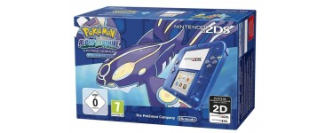 Amazon: Console Nintendo 2DS + Pokémon Saphir Alpha à 95,20€
