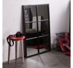 Decoclico: Miroir en métal rectangulaire 6 carreaux à 59,50€ au lieu de 119€ 