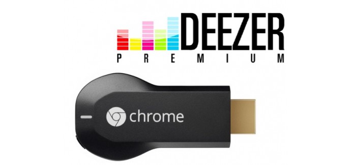 Google Play Store: [Possesseurs Chromecast] 90 jours à Deezer Premium + offerts
