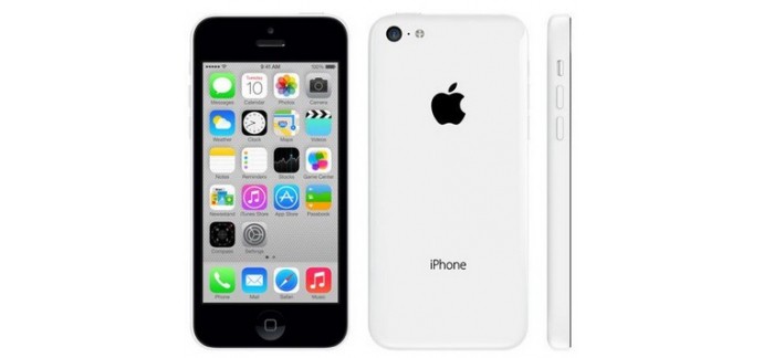 Rakuten: iPhone 5C blanc (reconditionné) à 218,55€