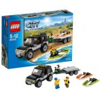 Cdiscount: LEGO City 60058 - Le 4x4 De Transport Des Jet-skis à 14,81€