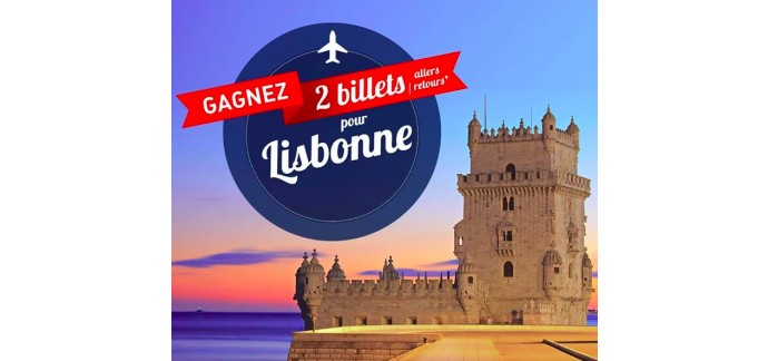 Nouvelles Frontières: 2 billets d'avion allers retours pour Lisbonne à gagner