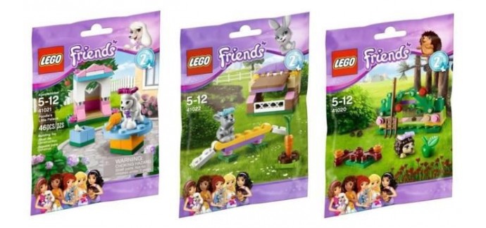 Cdiscount: LEGO FRIENDS 6029280 Sachet Figurines Série 2 à 0,24€ l'unité