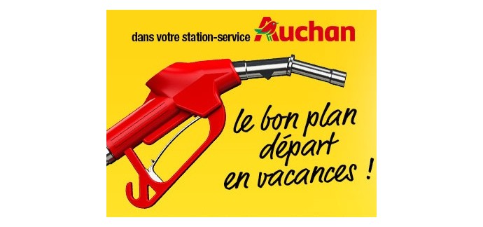 Auchan: [Le 3 et 4 juillet] Carburant à prix coûtant 