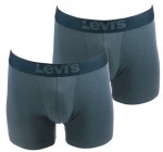 Solendro: Lot de 2 boxers Levi's gris en coton à 11,90€