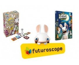 Futuroscope: 1 séjour pour 4, 44 entrées au parc, 10 DVD et 18 Jungle Speed Lapin Crétin