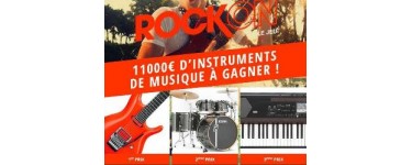 Woodbrass: Grand jeu "Rock'On" : 11 000€ d'instruments de musique à gagner