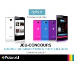 Qobuz: 10 Smartphones Polaroid JOY5 à gagner