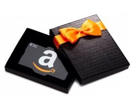 Amazon: 8€ offerts pour l'achat d'une carte cadeau Amazon de 50€