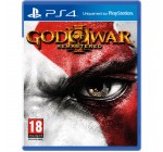 Sony: 5 Jeux God of War III Remastered sur PlayStation 4 à gagner