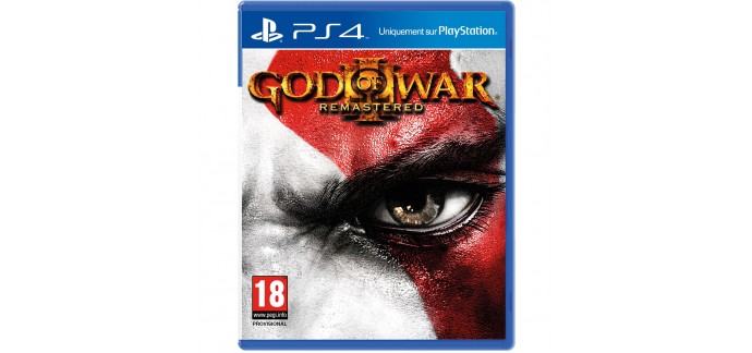 Sony: 5 Jeux God of War III Remastered sur PlayStation 4 à gagner