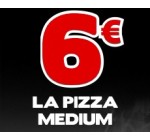 Domino's Pizza: 6€ la Pizza Medium ou 20€ pour 2 Pizzas Medium + 1 entrée