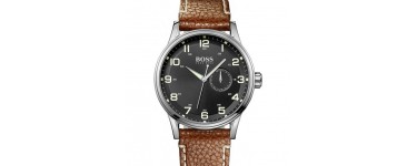 Timefy: Montre Hugo Boss Acier bracelet Cuir marron 1512723 à 177€