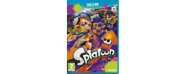 Cdiscount: Jeu Splatoon sur Wii U à 29,90€