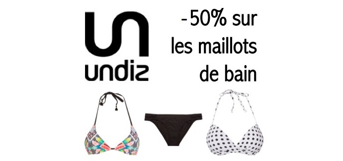 Undiz: - 50% Sur Tous Les Maillots De Bain