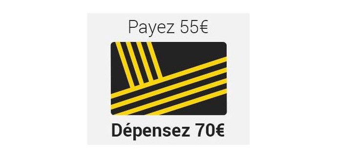 Fnac: [Adhérents Fnac] Payez 55€ le bon d'achat de 70€ (ou 30€ pour 40€)