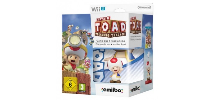 Auchan: Jeu Wii U Captain Toad : Treasure Tracker + Amiibo Toad en édition limitée