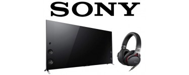 Sony: 1 TV Sony Ultra HD 4K X94C de 190 cm et des casques audio MDR-1A à gagner