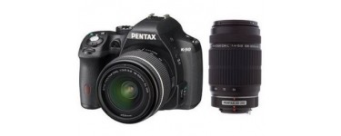 Amazon: APN Reflex Pentax K-50 16 Mpix + Objectifs DAL 18-55 et HDDA 55-300