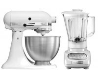 Cdiscount: KITCHENAID Robot sur socle 4,3L 5K45SS + Blender/mixeur 1,5L 5KSB45