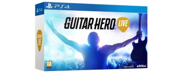 Fnac: Guitar Hero Live sur PS4, Xbox One et Wii U à 20,09€