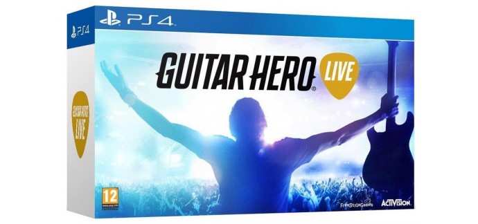 Fnac: Guitar Hero Live sur PS4, Xbox One et Wii U à 20,09€