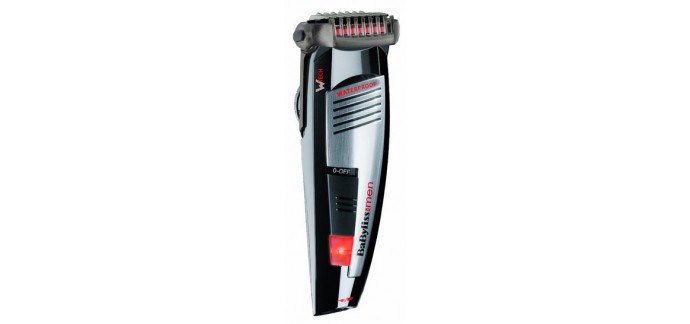 Amazon: Tondeuse à Barbe Waterproof Babyliss E845E à 19,99€