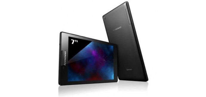 Amazon: Tablette 7" Lenovo IdeaTab 2 A7-10 - 8Go - Quad Core à 39,99€ (dont 20€ via ODR)