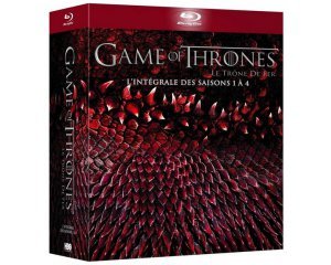Amazon: Game of Thrones - L'intégrale des saisons 1 à 4 en Blu-ray à 34,91€
