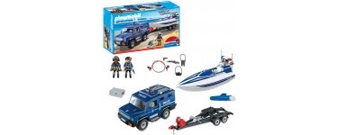 ToysRUs: Jouet Playmobil Fourgon et Vedette de Police 